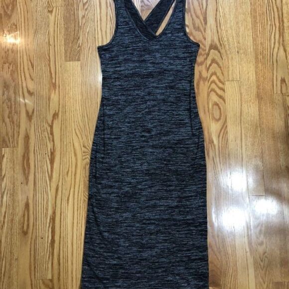 Leith Cross Back Midi Length Dress (Size:M) - Picture 3 of 5